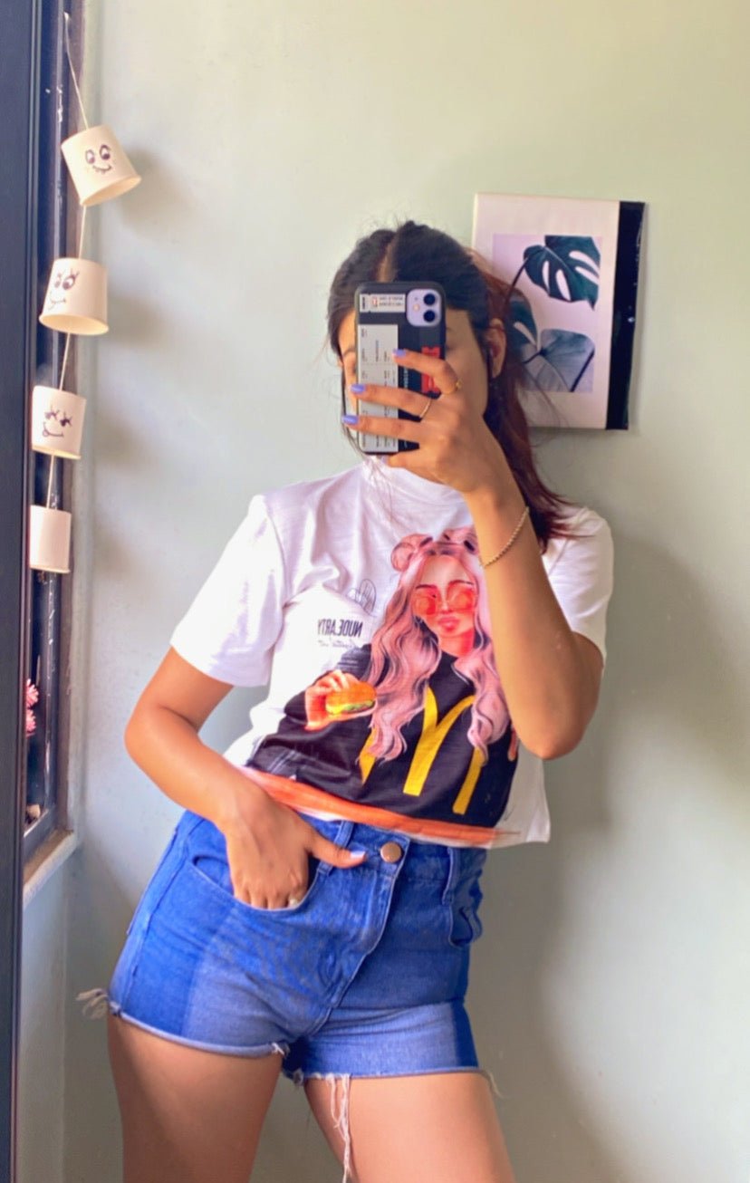 Casual Regular Sleeves Printed Women Multicolor Top