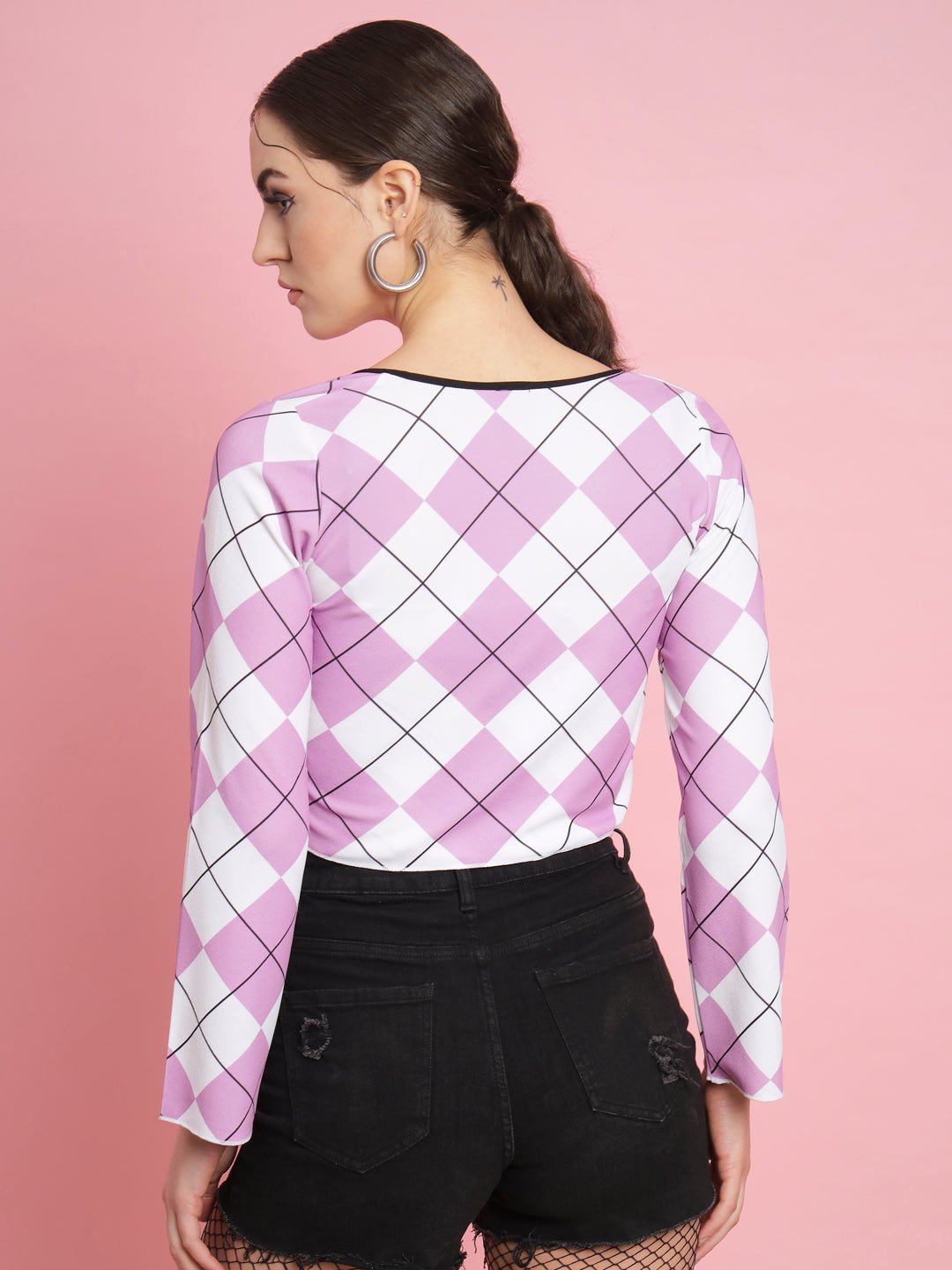 Casual Regular Sleeves Printed Women Multicolor Top