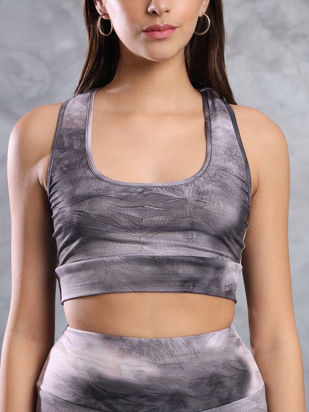 Stacked Flame Women Two Piece Dress Multicolor Dress