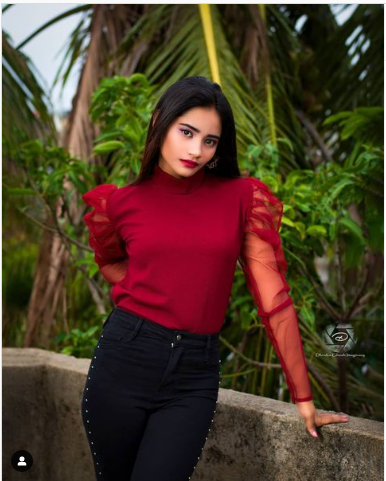 TANDUL INSTA Casual Puff Sleeves Solid Women Maroon Top