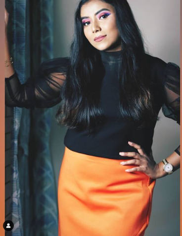 TANDUL  Casual Puff Sleeves Solid Women Black Top