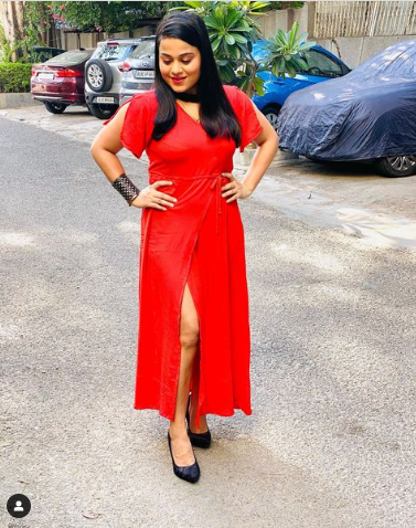 TANDUL INSTA Women Maxi Red Dress