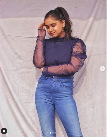 TANDUL Casual Regular Sleeves Solid Women Blue Top