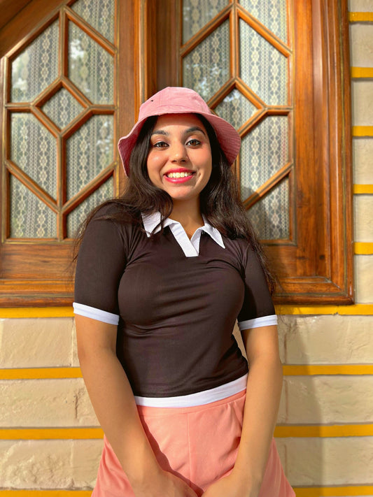 TANDUL  Casual Regular Sleeves Solid Women Black Top