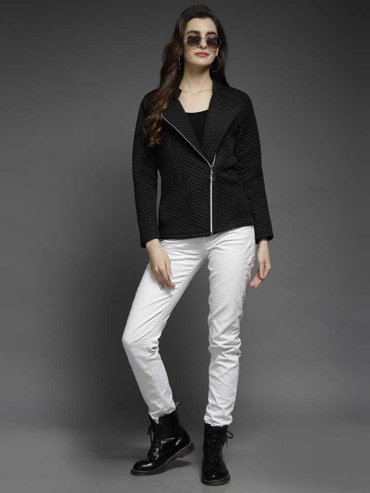 Full Sleeve Solid Women Jacket