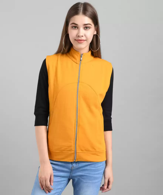 TANDUL  Sleeveless Solid Women Jacket