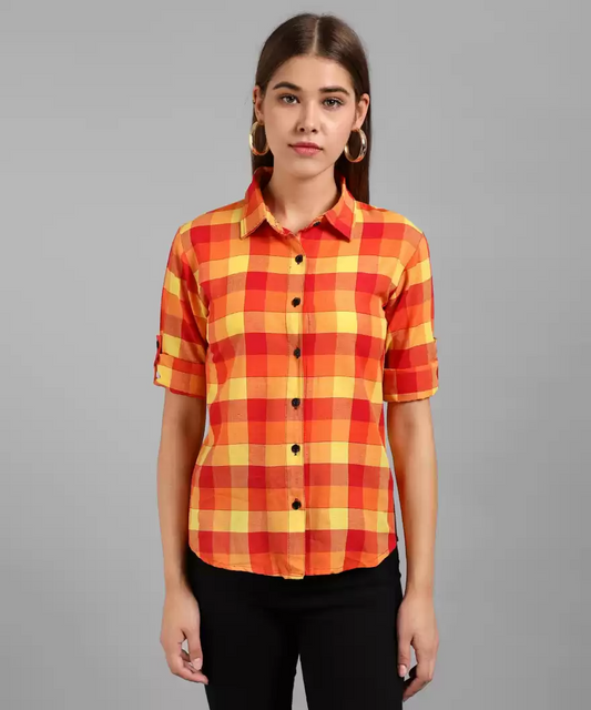 TANDUL  Women Regular Fit Printed Formal Shirt