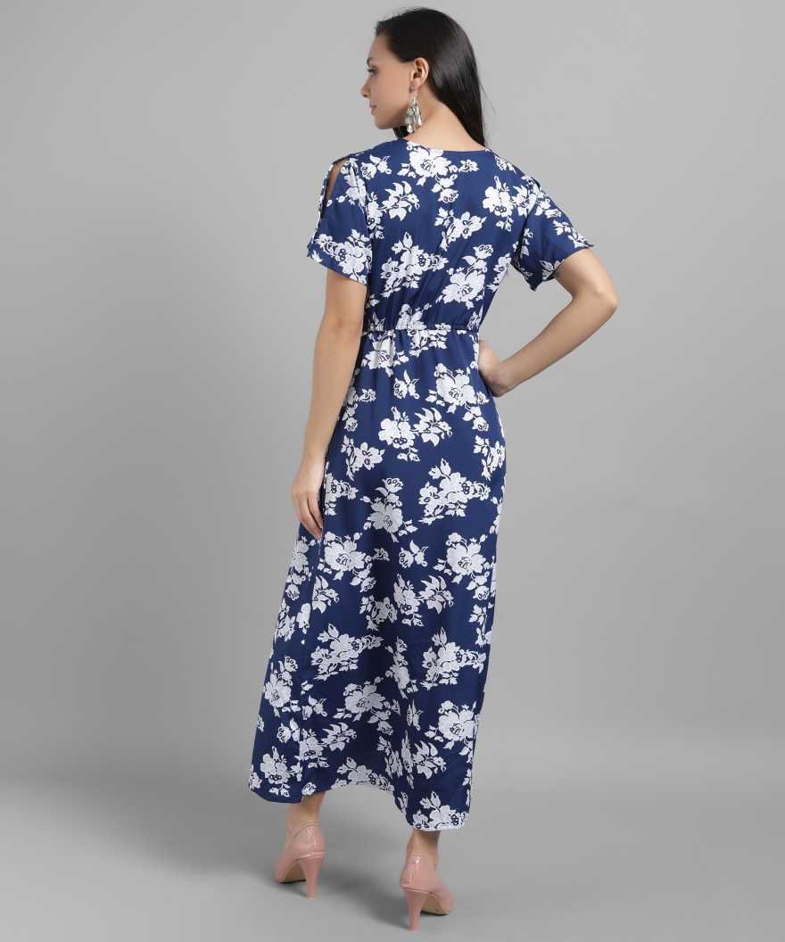 Women Maxi Multicolor Dress