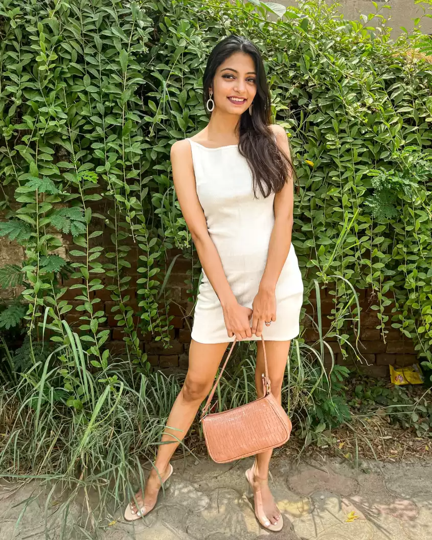 TANDUL  Women Bodycon White Dress