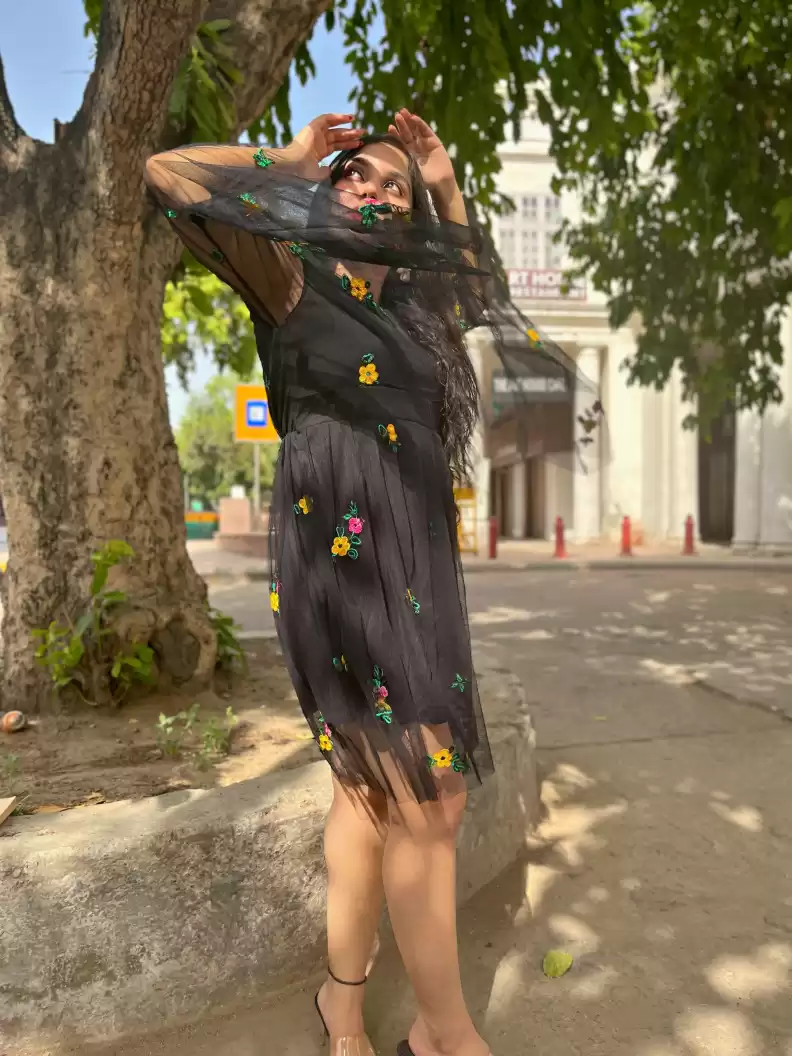 TANDUL  Women Fit and Flare Multicolor Dress