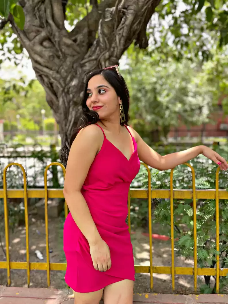 TANDUL  Women Bodycon Pink Dress