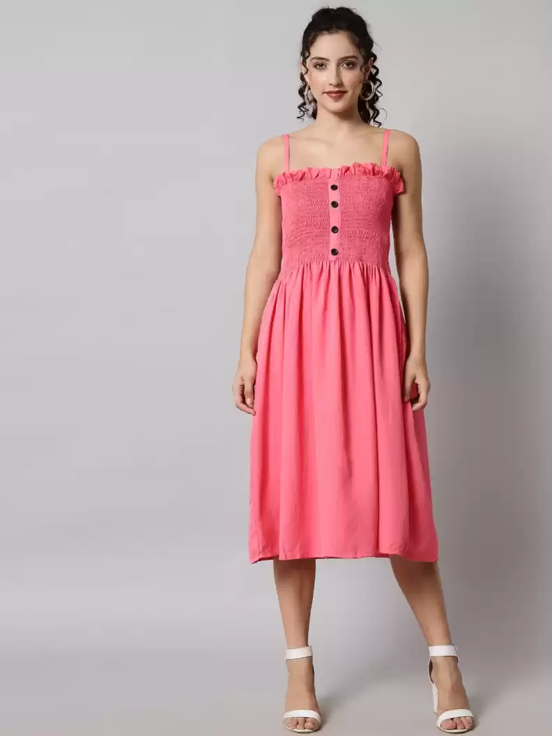 TANDUL  Women Fit and Flare Multicolor Dress