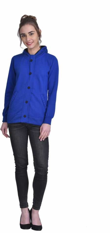 TANDUL  Full Sleeve Solid Women Casual Jacket