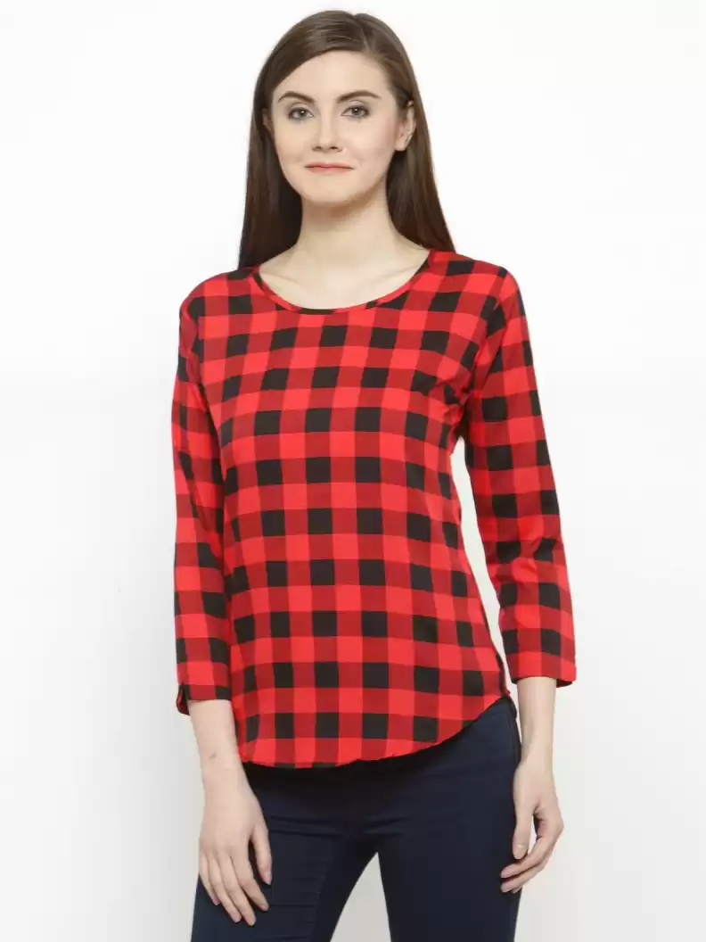 TANDUL  Casual Regular Sleeves Printed Women Multicolor Top