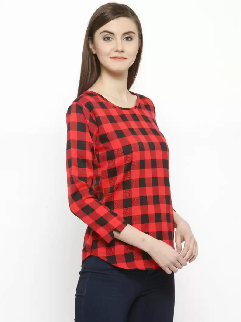 TANDUL  Casual Regular Sleeves Printed Women Multicolor Top