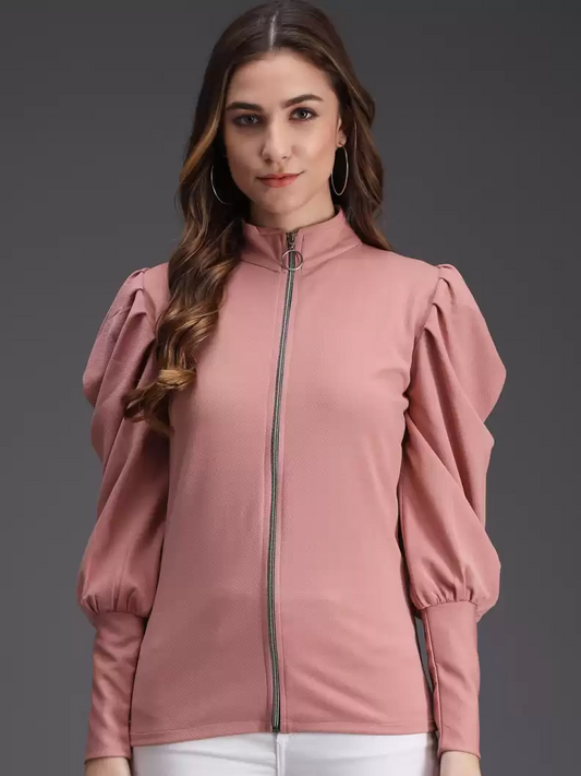TANDUL  Full Sleeve Solid Women Casual Jacket