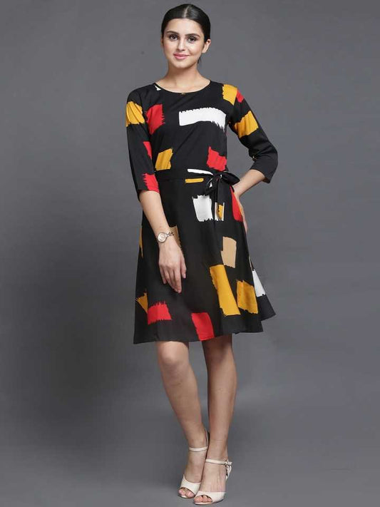 TANDUL  Women A-line Multicolor Dress