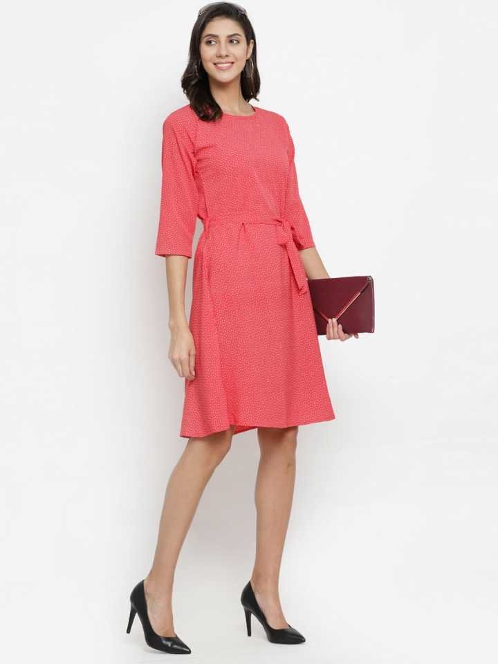 TANDUL  Women Fit and Flare Multicolor Dress