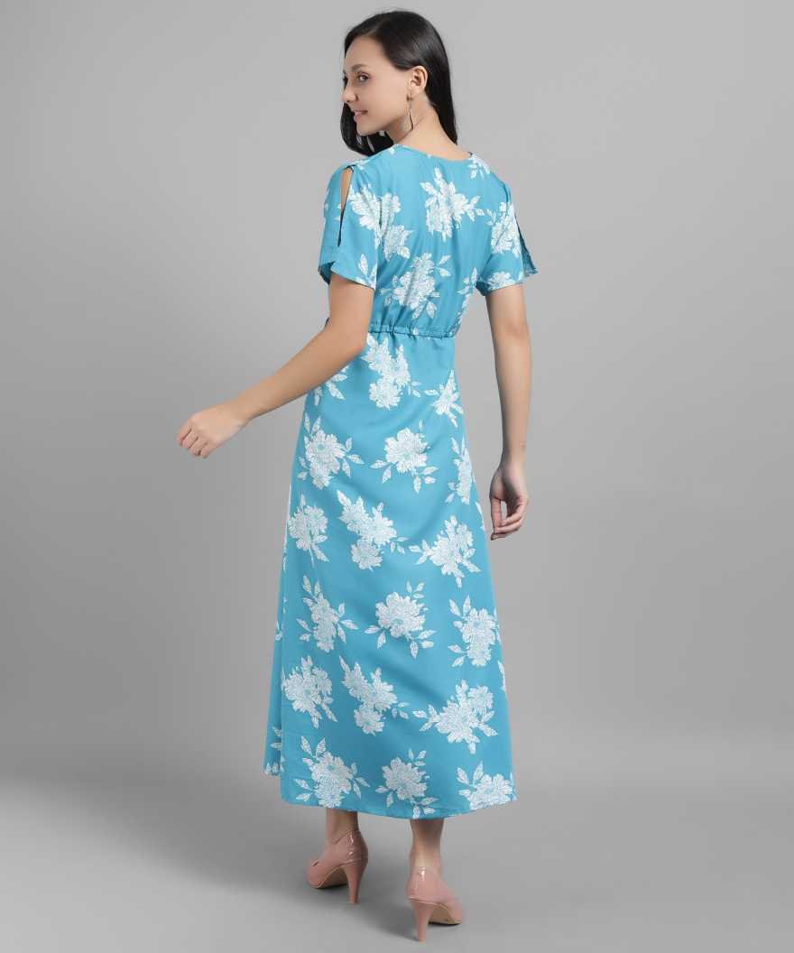 Women Maxi Multicolor Dress