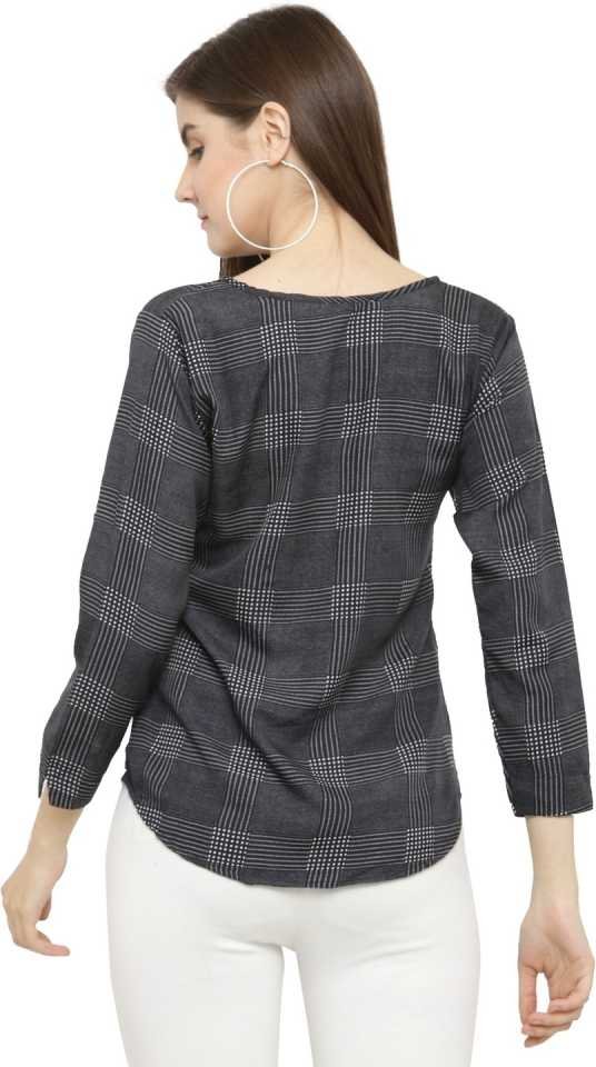 Casual Regular Sleeves Solid Women Multicolor Top