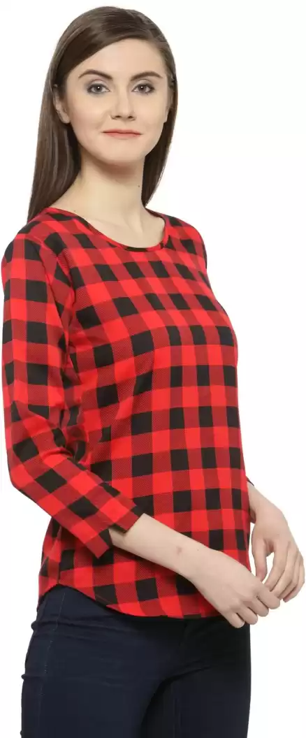 TANDUL  Casual Regular Sleeves Printed Women Multicolor Top