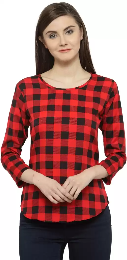 TANDUL  Casual Regular Sleeves Printed Women Multicolor Top