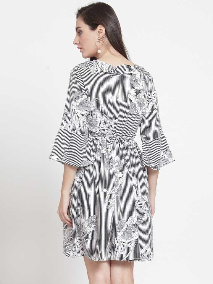 TANDUL  Women Gathered Multicolor Dress