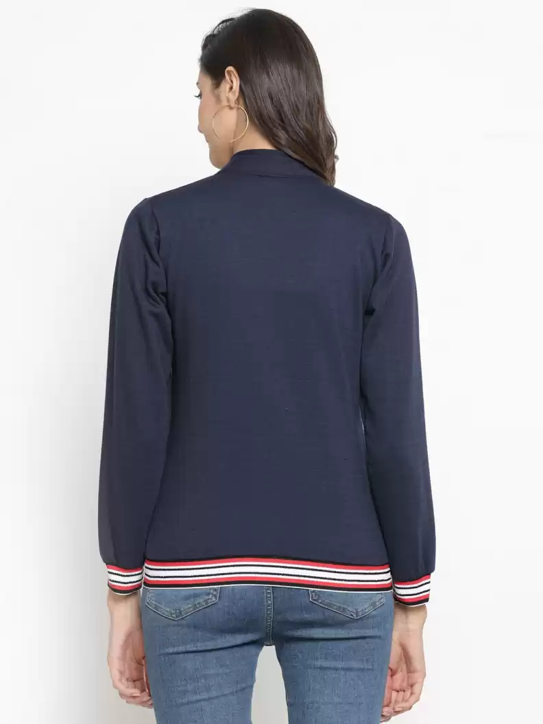 TANDUL  Full Sleeve Solid Women Casual Jacket