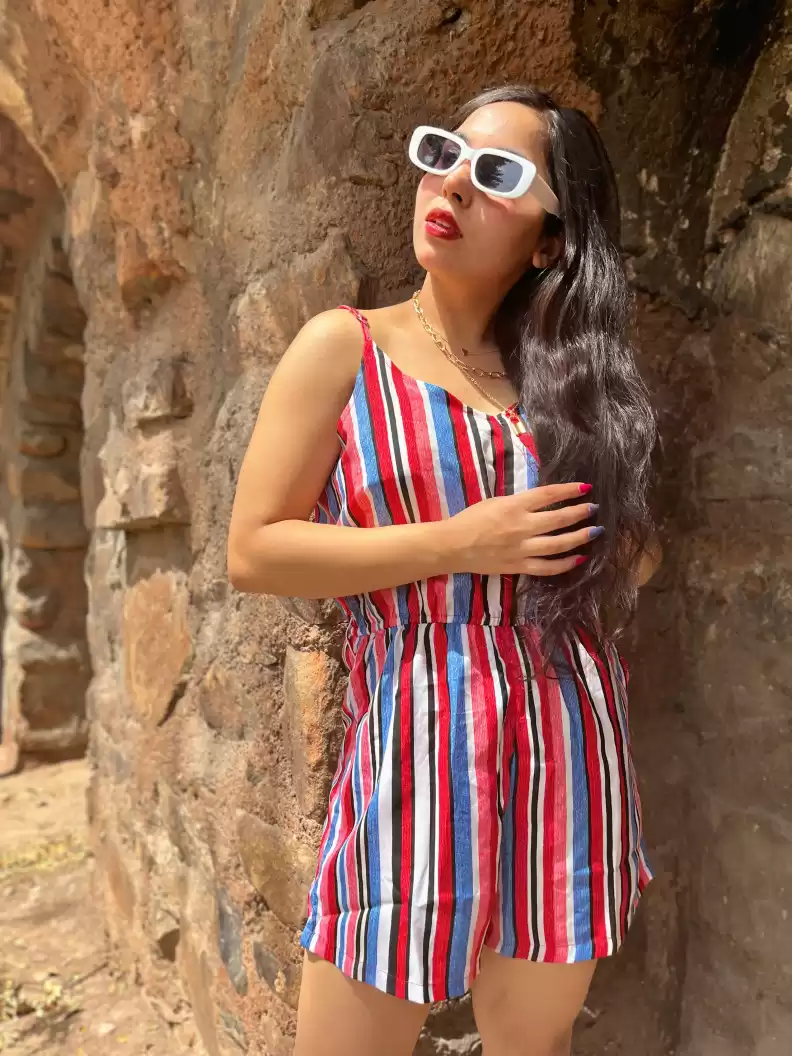 TANDUL  Striped Women Jumpsuit