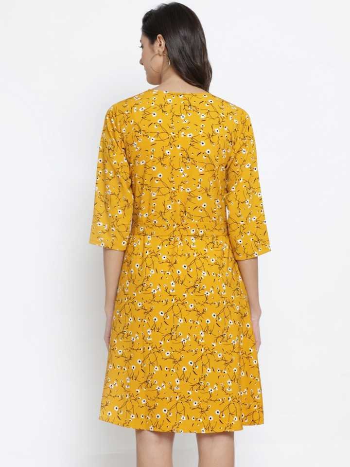 TANDUL  Women Fit and Flare Multicolor Dress