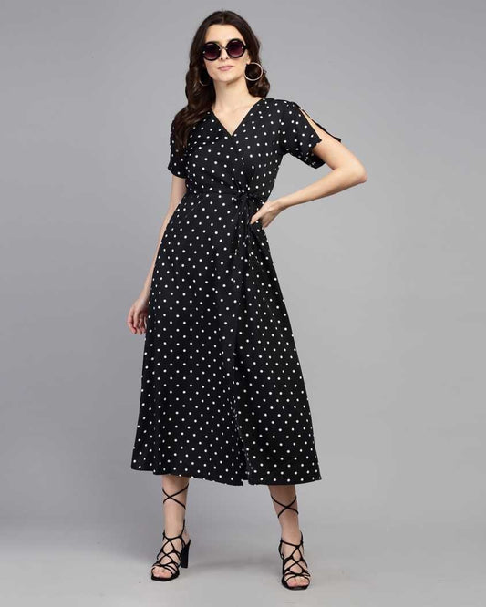 Women Maxi Black Dress