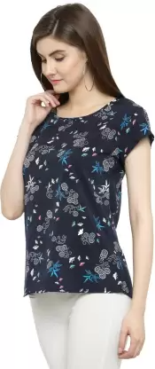 Casual Solid Women Multicolor Top