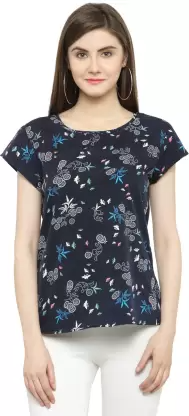 Casual Solid Women Multicolor Top