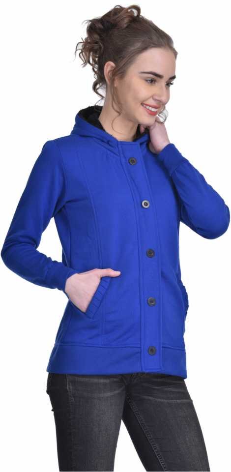 TANDUL  Full Sleeve Solid Women Casual Jacket